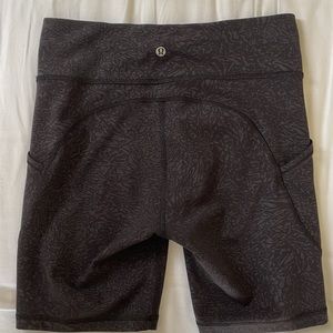 lululemon athletica Black Athletic Shorts